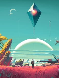 Чужая планета обои