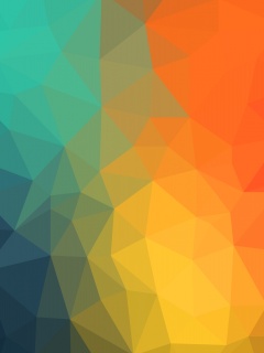 Фон с разноцветными треугольниками обои