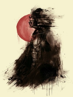 Арт с Дартом Вейдером обои