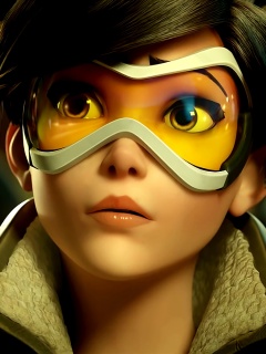 Трейсер из Overwatch обои