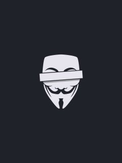 Маска Анонимуса обои