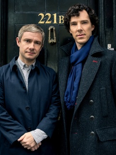 Шерлок и Ватсон обои