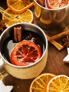 Уютный глинтвейн обои