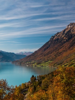 Горное озеро обои