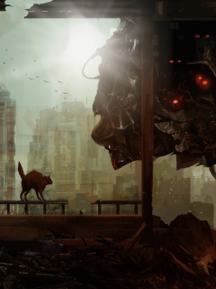 Кошкино удивление обои