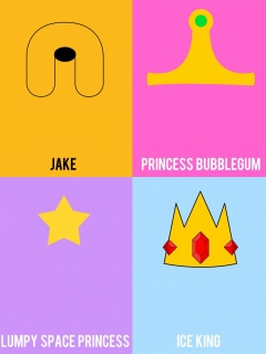 Время приключений схематично обои