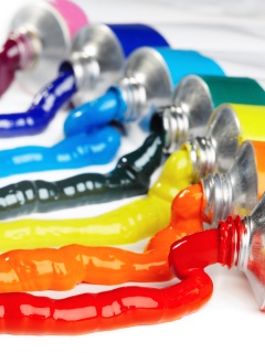 Тюбики с краской обои