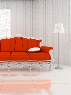 Диван в стиле ампир обои