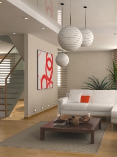 Китайская гостинная обои