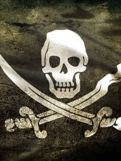 Пиратский флаг обои