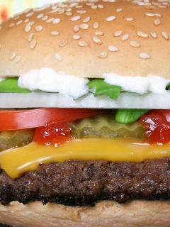 Чизбургер обои