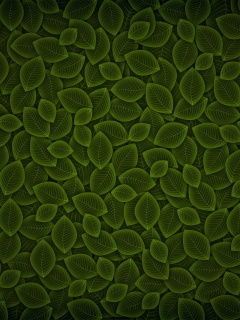 Векторные зеленые листья обои