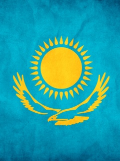 Флаг Казахстана обои