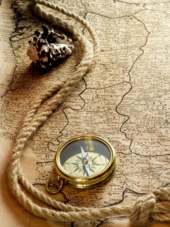 Древняя карта обои