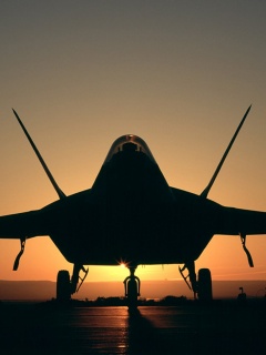 Истребитель F22 обои