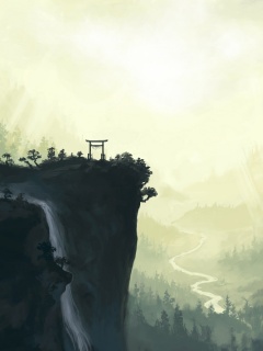 Пейзаж в китае обои