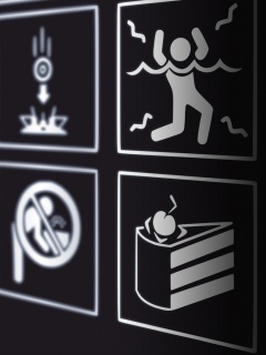 предупреждения Portal обои