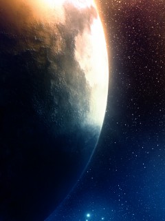 В темном свете обои