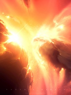 Туманность Феникса обои