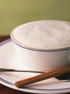 Чашечка кофе с корицей обои