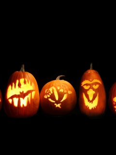 Тыквы на Хэллоуин обои