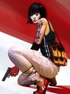 Фейт с пистолетом обои