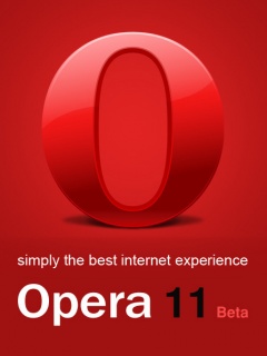 Opera 11 обои