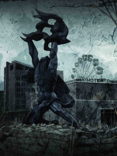 Памятник в Припяти обои