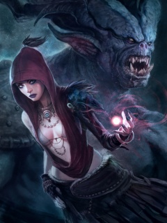 Морриган и порождение тьмы обои