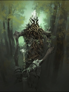 Зеленый король обои