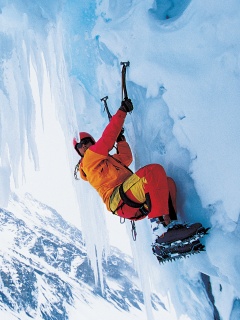 Альпинист обои