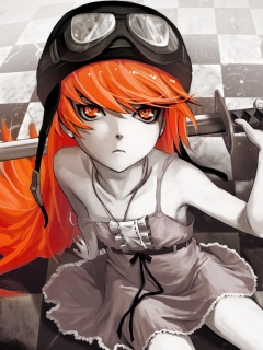 Полувампир из Bakemonogatari обои