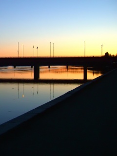 Живописный мост обои