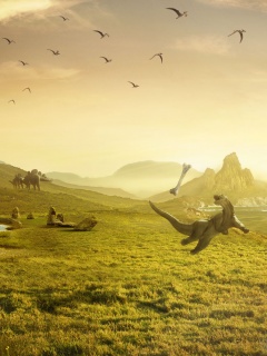 Доисторические игры обои