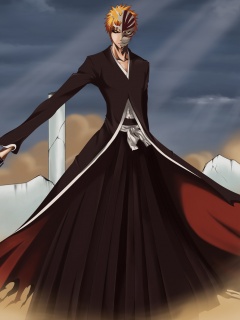 Хичиго в руинах обои