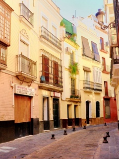 Переулок обои