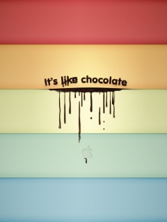 It"s not like chocolate обои
