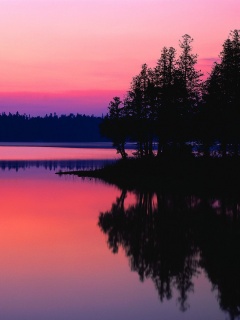 Вечерний пейзаж обои