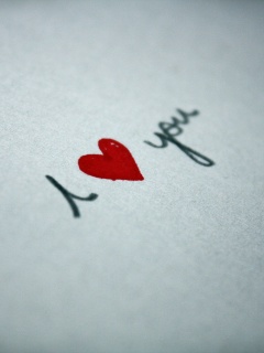 I love you обои