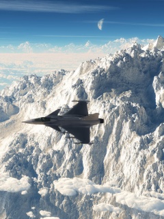 Самолёты в горах обои