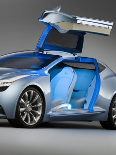 Buick Riviera с распахнутой дверцей обои