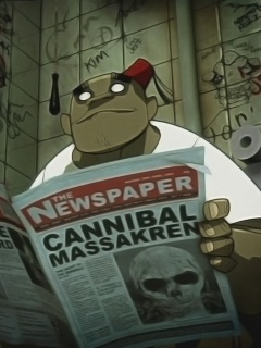 Рассел Хоббс из Gorillaz обои