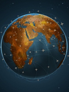 Воздушные коридоры обои