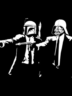Pulp Fiction в стиле Star Wars обои
