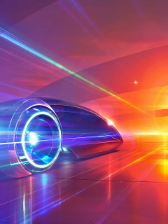 В закат обои