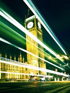 Лондон на скорости обои