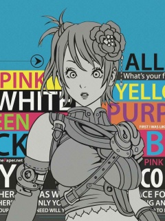 Раскрась её обои