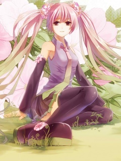 Девушка с красивыми волосами обои