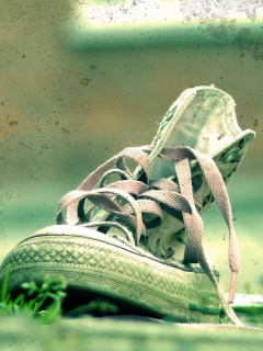 Старый ботинок обои