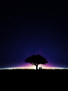 Звёздная ночь обои